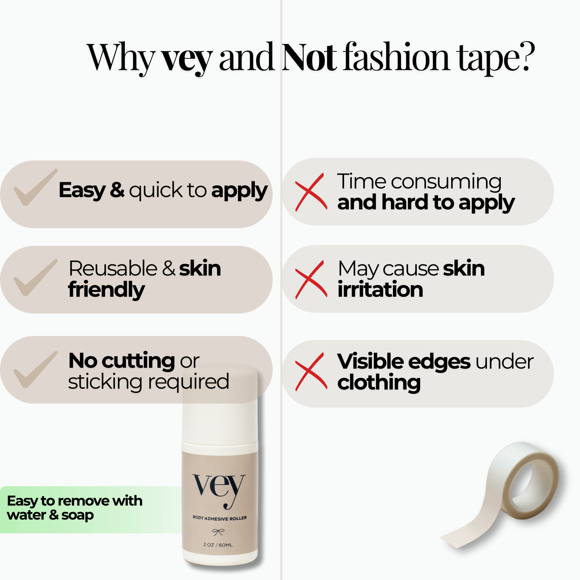 vey Body Adhesive Roller